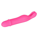 Shane’S World Bedtime Bunny - Waterproof Bullet Vibrator - Adult Toys For Couples - Pocket Vibrator With Rabbit Tip - Pink