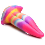 Unicorn Kiss Unipeg Tongue Glow-In-The-Dark Silicone Dildo For Men, Women And Couples. Glow In The Dark With Suction Base. 1 Piece