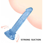 Mini Dildo Slim Dildo Realistic Dildos Flexible Dildo Adult Sex Toy Realistic Mini Dildo, Beginner Silicone Dildo with Strong Suction Cup for Hands-Free Play, G-Spot Stimulation Dildos Adult Sex Toys