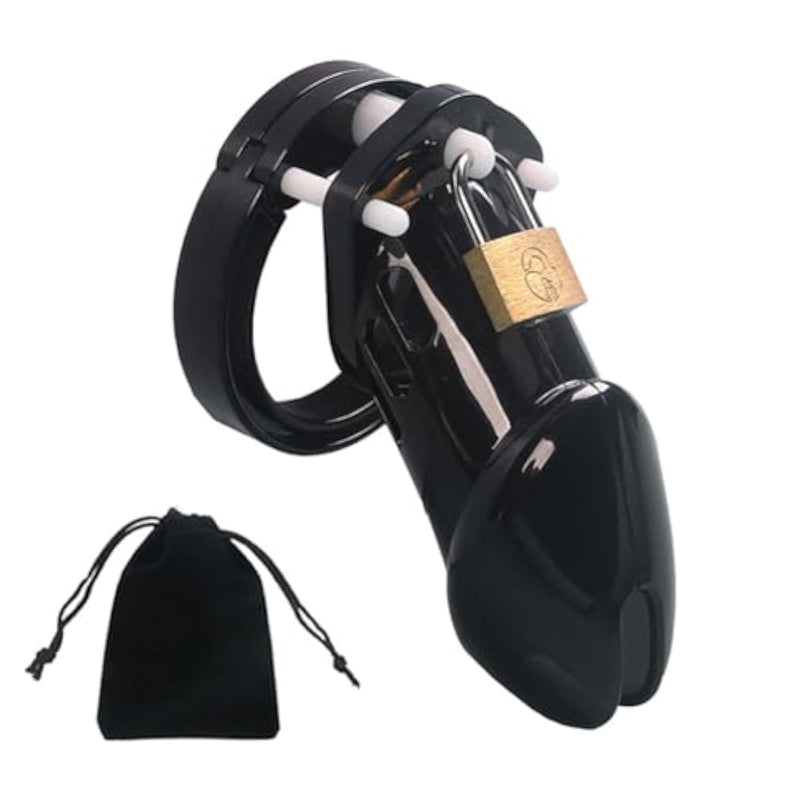 Breathable Chastity Device Penis Exercise Male Sm Cock Cage Lock Large Chastity Cage Device Adult Sex Toys For Men Gay Black