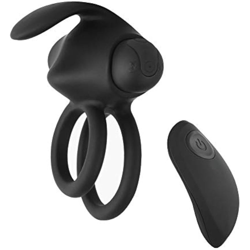 Vibrating Male Cock Rings Penis Vibrator With 10 Vibration Modes Clitoral Stimulator Silicone Delayed Ejaculation Rings For Stronger Erection Enhancing Pleasure