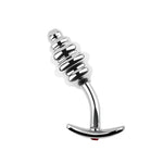 Anal Plug Butt Plug Prostate Massage G-Spot Dildo Anal Trainer Kit For Beginner Advanced Players Stainless Steel Bdsm Sm Sex Toys(M)