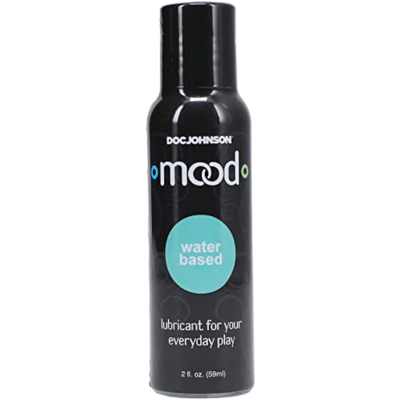 Doc Johnson Mood - Water Based - Lubricant for Your Everyday Play - Safe for Use with All Condoms and Toys - 2 fl. oz. (59ml)