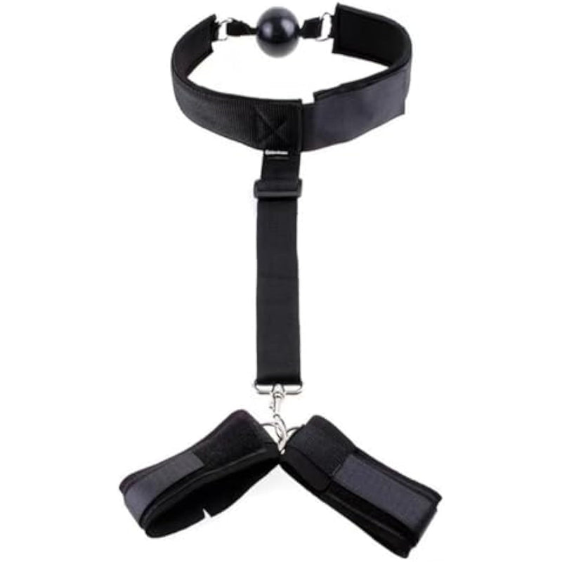 Bondage Restraints Sm Sex Toys,Adjustable Straps Bed Sm Games Bondage, Adult Sex Toys With Silicone Breathable Ball Gag Sm Restraint Kit Sex Bondage With Comfortable For Men Women