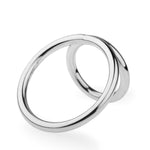 Stainless Steel Penis Ring Double Cock Ring Male Glans Ring Delayed Ejaculation Increase Stimulation Chastity Bondage Sex Toys For Men