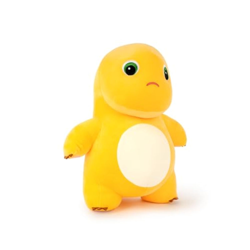 Nailong Dinosaur Stuffed Animal,9“ Cute Yellow Dinosaur Plush Soft Dino Stuffed Animals Dino Plushie Toys For Boys Girls Kids Baby Toddlers Angry