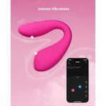 Dolce Remote Control Vibrator?Adult Sex Toys & Games,Womens Sex Toys,Clitoris & G-Spot Vibrating Sex Toy For Double Stimulation With 10 Vibration Patterns