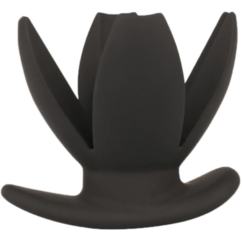 Silicone Hollow Anal Butt Plug: Hollow Tunnel Anal Plug Anal Trainer Silicone Four Petal-Shaped Anus Dilator Anal Expanding Stimulator For Men Women Couples