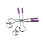 Nipple Clamps For Women, Adjustable Nipple Clamps Ring Clamp,Silver Nipple Clip Non-Piercing Body Rings, Clip Faux Body Piercing Jewelry