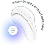 Hydrolube Personal Lubricant, Gentle, Non-Greasy, Water-Based Sex Toy Lube For Solo And Partner Play, Condom Friendly, 4 Fl Oz