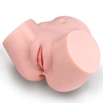 Male Masturbator Sex Doll Pocket Pussy Adult Sex Toys For Men, 2 Hole Lifelike Soft Vagina And Anal Channel With Strong Suction, 7.4Lb Realistic Stroker Pussy Ass Sex Toy For Sex Positions