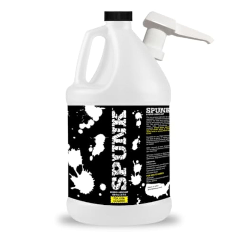 Water-Based Silicone Hybrid Lubricant for Intimate Moments - Safe for Toys and Condoms, 128 Fl Oz (3776 mL)