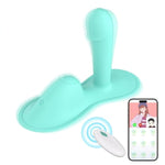 2 In 1 G Spot Vibrator Clitoral Vibrator With 9 Remote Modes, App Vibrating Dildo For Women Sit And Ride Adult Sex Toy For Women Couples