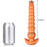 Super Long Anal Beads, Liquid Silicone Thread Anal Plugs G-Spot Dildo Vaginal Stimulation Prostate Massage For Men Women Couple (S)
