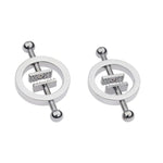 Women's Adjustable Metal Nipple Clamps Body Jewelry Set