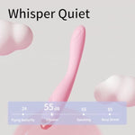 Pink-Heart Vibe Dildo Vibrator Clitoral Vibrator Wand Nipple Stimulator With 16 Pleasure Modes Adult Sex Toy& Games Female Sex Toys