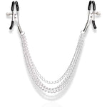 Bdsm Nipple Toys, Adjustable Metal Nipple Clamps, Bdsm Clips For Adult Play, Adjustable Sex Clamps, Nipple Clips Breast, Adult Toys Bdsm, Body Jewelry Non Piercing (Silver)