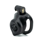 Men's Breathable Resin Chastity Cage with 4 Cock Rings for Adult Male Bondage Devices