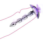 Pot Lid Design Threaded Urethral Plug Urethral Catheter Male Exercise Taste Sex Toy Elastic Penis Ring Beginner Trainning Set