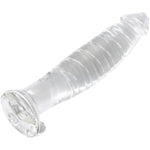 Realistic Swirl Glass Dildo Crystal Penis Glass Sex Pleasure Wand G-Spot Stimulator Women Masturbation Toy