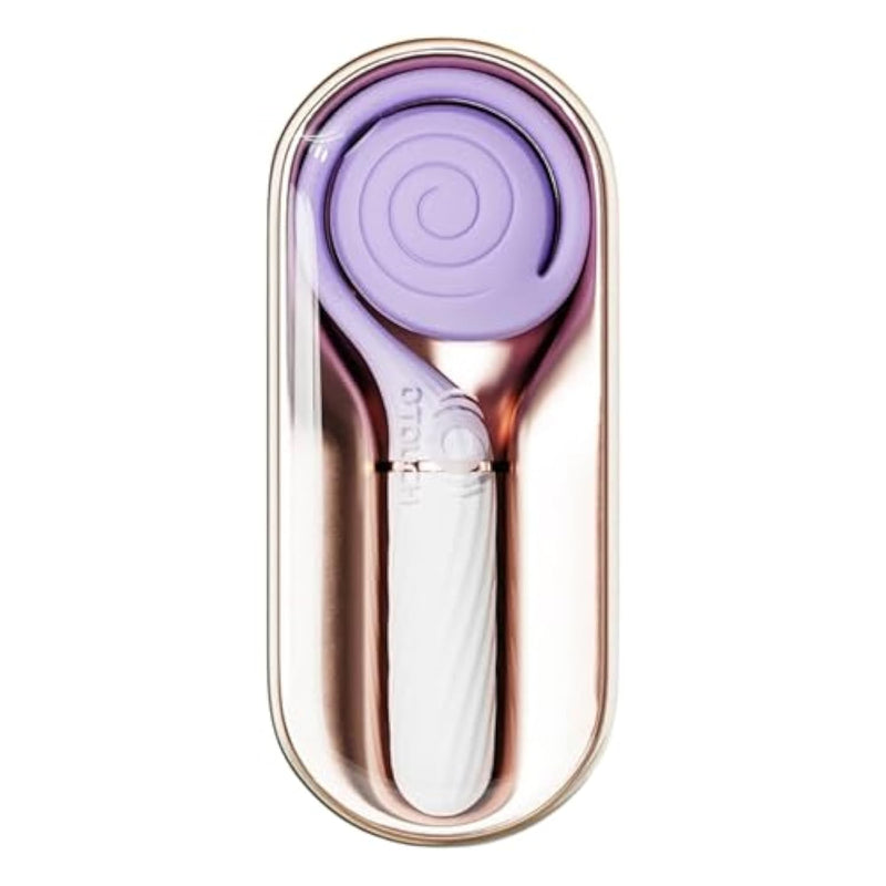 Dual-Function Portable Masturbation Massager For Women - Warmth, 6-Frequency Suction And Electromagnetic Pulse, Rechargeable Adult Wellness Device, Adult Sex Toy For Women Vibrator (Purple)