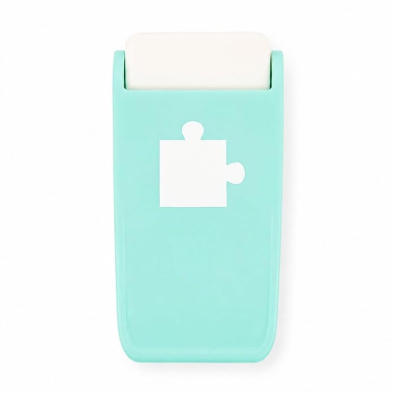 1 Inch Puzzle Piece Punch for Scrapbooking and Paper Crafting Projects