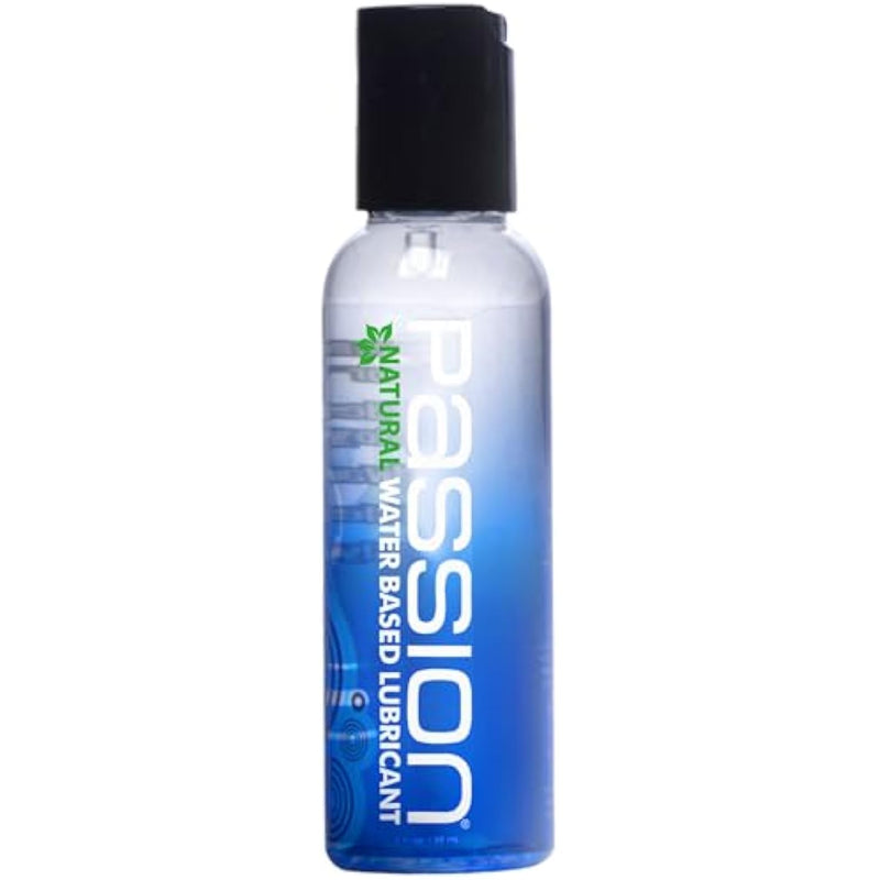 Passion Natural Water-Based Personal Lubricant, 2 Fl Oz - Premium, Non-Sticky, Easy-To-Clean Formula For Smooth, Comfortable Use