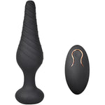 Vibrating Anal Vibrator With 10 Patterns, Rechargeable Anal Plug Silicone Sex Toys For Men
