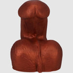 100% Ultra Premium Soft Silicone Packer for Authentic Trans Experience - Copper
