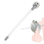 Flat Chastity Lock Accessories Stainless Steel Catheter Urethral Sound Sex Toys Long Silicone Hose Transparent Catheter Horse Eye Stick