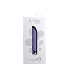 Purple Crystal Gem Supercharged Bullet Vibrator for Intimate Pleasure