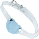 Restraints Mouth Gag Silicone Pvc Bondage Bite Pacifier Bdsm For Open Adult Sex Play Couples Toys Game Slave Cosplay (Blue)