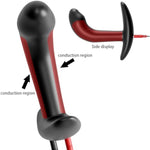 Electric Prostate Massager Electric Shock Anal Plug Dildo Multi-Frequency Electric Shock Posterior Butt Plug Exercise Wearable Plug Anal For Men And Women