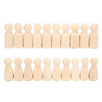 Wooden Arch Kit, Unfinished Wooden Figures for DIY Art Craft Painting Drawing