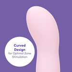 Pink Frolic 10 Function G-Spot Vibrator - Smooth Silicone - Beginners Friendly