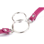 Bondage Training Tool Adult Sex Toys Sex Tool Double Ring Flirting Open Mouth Device Mouth Flail Mouth Plug Ball Deep Throat Mei Red