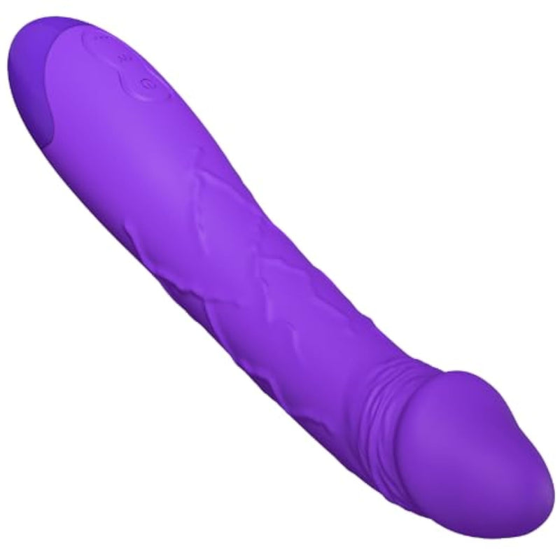 Realistic Silicone Dildos for Women's Sexual Pleasure - Waterproof Clitoris Stimulator with 10 Powerful Vibrations