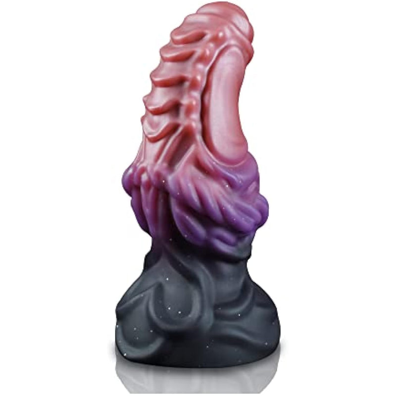 6.6" Dragon Thick Dildo Fantasy Dildo Large Butt Plug Sex Toys, Monster Dildo Knot Dildo Alien Anal Dildo, Knotted Animal Dildo With Strong Suction Cup, Silicone Fat Wolf Horse Dildo For Women Men Gay
