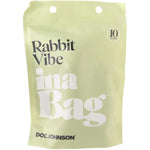 Silicone Rabbit Vibrator With Lube 1Oz | G-Spot Vibrators | Personal Intimate Massager | Clitoral Vibrators