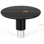 Sex Machine Suction Cup Adapter With 3Xlr Connector,Sex Machine Attachments,Universal Dildo Holder,3.9'' Suction Cup Accessory,Black