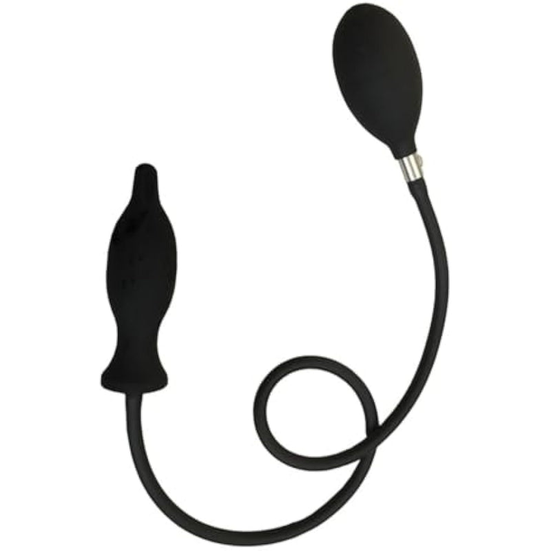Silicone Expand Inflatable Anal Plug Adult Sex Toy Anal Trainer Women Men Self Pleasure Beginner Inflatable Anales Plug Air Pump Explosion-Proof Massager