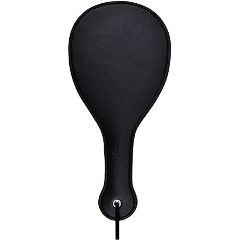 Premium Leather Sm Spanking Paddle For Sensual Play - Wide Impact, Soft & Durable For Bdsm And Roleplay