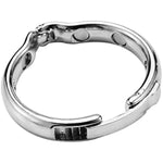 Stainless Steel Penile Stretching Exercise Adjustable Magnetic Ring Metal Small Penis Cock Ring Stronger Erection Enhancer For Men(Xl)