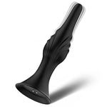 Rechargeable Waterproof Prostate Massager with Horn Base for Beginners and Advanced Users