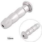 Urinary Plug 50mm Long Stainless Steel Catheters Male Sound urethral Dilator Inserts Penis Plug for Men, 16 Sizes Optional G012 (12mm)