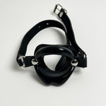 Lip Mouth Gag O-Shaped Mouth Plug Mouth Opener Restraint Bondage Fetish Bdsm (Black)
