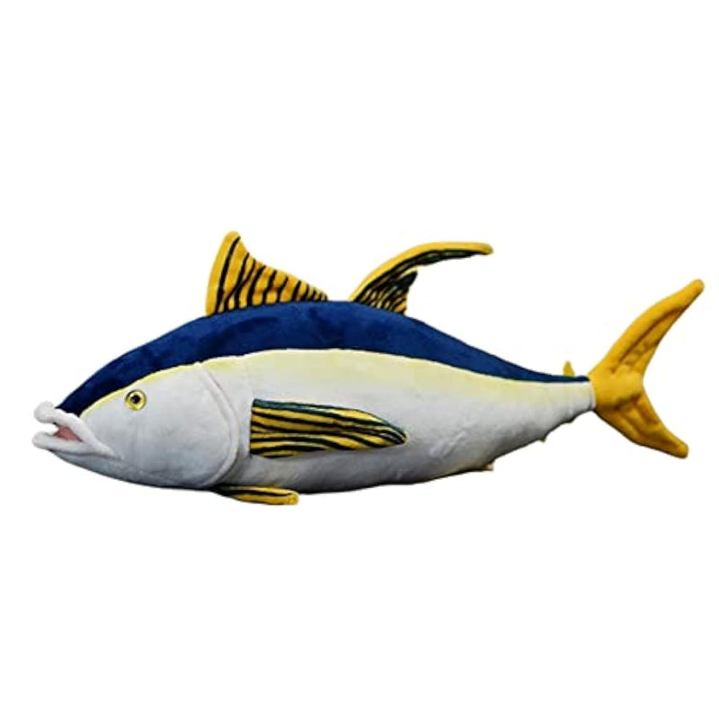 Simulation Tuna Plush-15.75" Lifelike Creature Thunnus Stuffed Animal,Soft Tuna Plush Toy, Stuffed Toy,Cuddly Toys