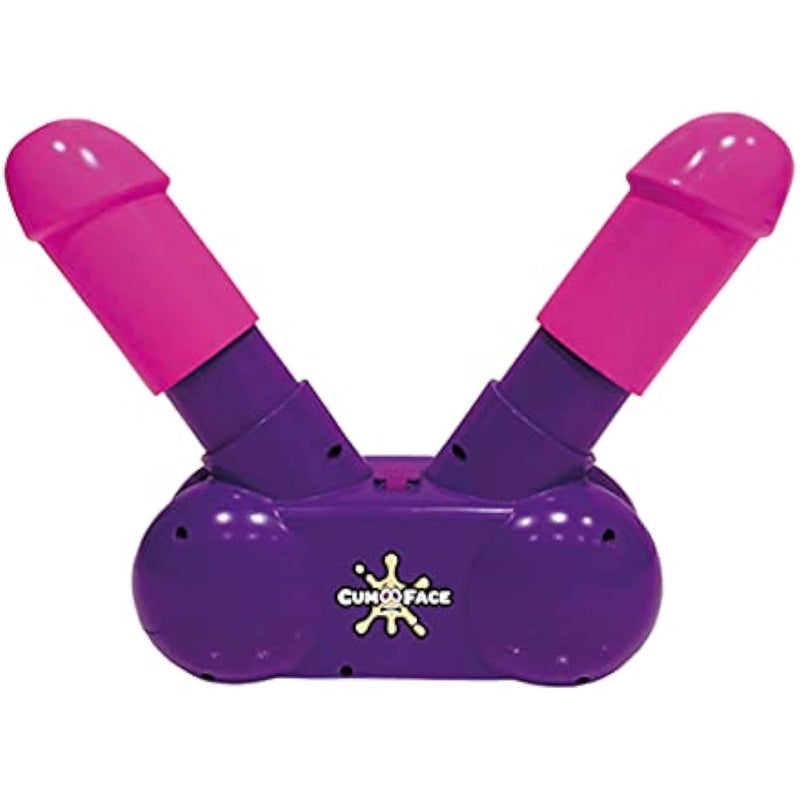 Cum Face - Dual Pump Action Penis Wanking Naughty Party Game - Who Is The Fastest Wanker