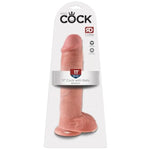 Pipedream King Cock with Balls, Flesh, 11 Inch