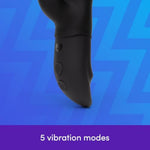 Girthy Rabbit Vibrator For Women | Silicone Vibrating Dildo G Spot Personal Massager | 7 Powerful Vibration Modes | Rechargeable Clitoral Stimulator | Adult Sex Toys & Games For Couples